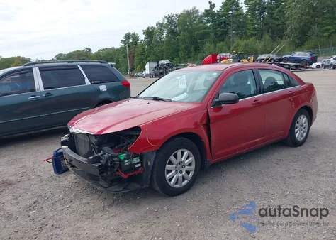 2010 Chrysler Sebring Touring from USA, damaged, VIN 1C3CC4FB4AN118694